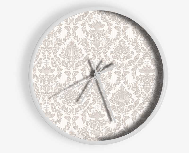 Flock Grey Clock - Wallart-Direct UK