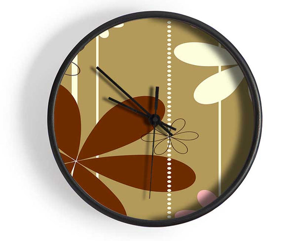 Daisy Chain 1 Clock - Wallart-Direct UK