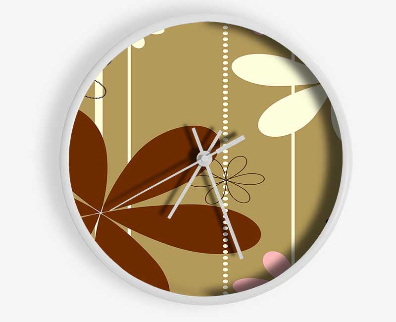 Daisy Chain 1 Clock - Wallart-Direct UK