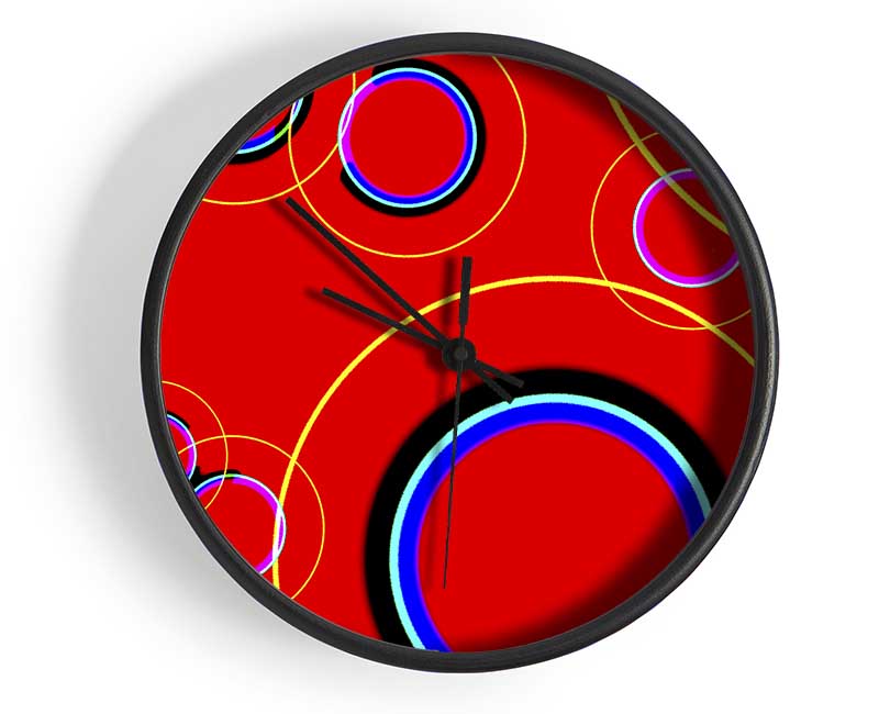 Energy Fields Clock - Wallart-Direct UK