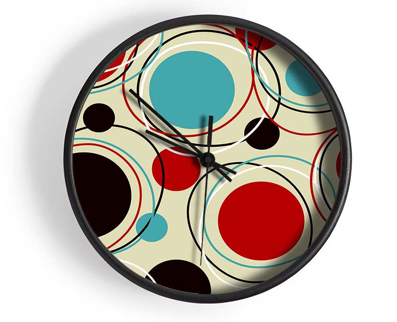 Cyndrical Mayhem Clock - Wallart-Direct UK