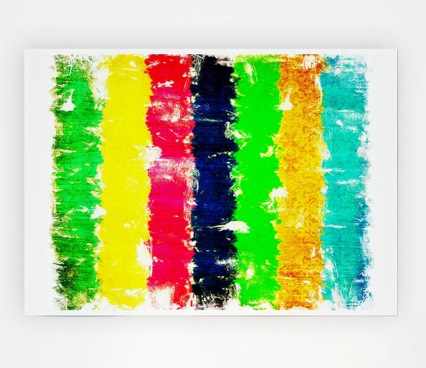 Crayon Delight Print Poster Wall Art