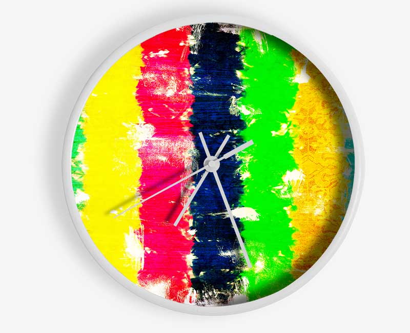 Crayon Delight Clock - Wallart-Direct UK