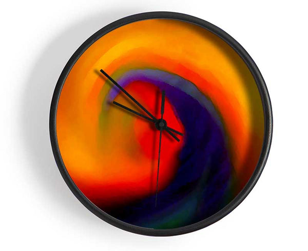 Hurricane Rainbow Clock - Wallart-Direct UK