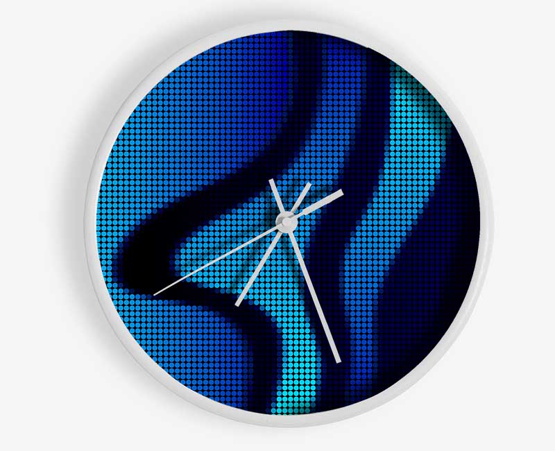 Inside Blue Clock - Wallart-Direct UK