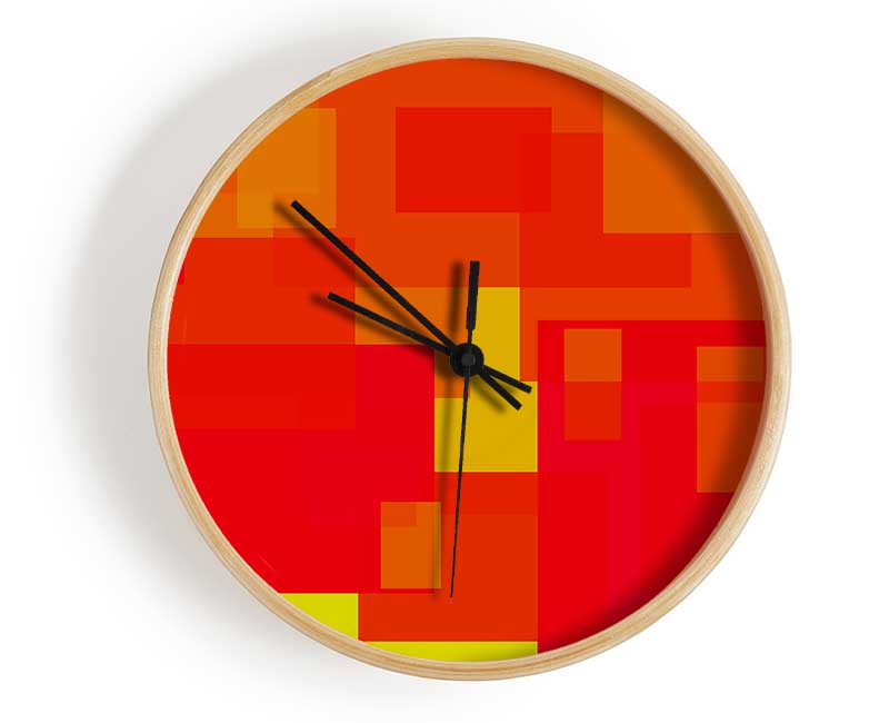 Golden Centre Clock - Wallart-Direct UK