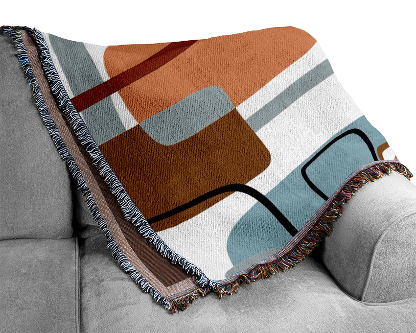 All Squared In Woven Blanket