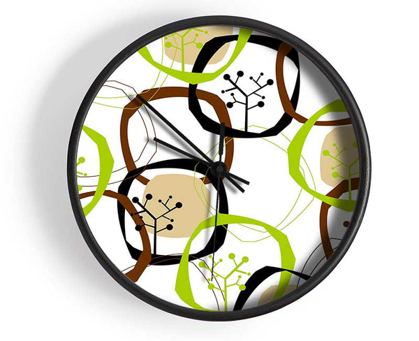 Circumference Of The Root Clock - Wallart-Direct UK