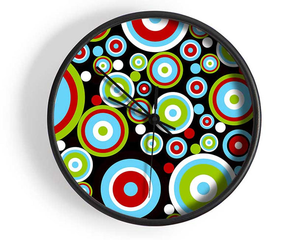 The Trance Of Colour Clock - Wallart-Direct UK