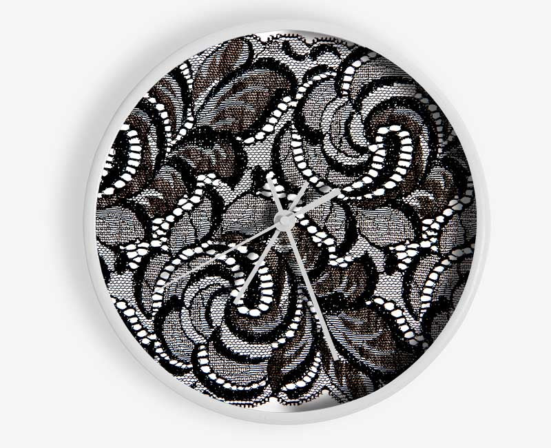 Feathering Beauty Clock - Wallart-Direct UK