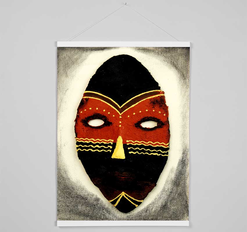 Tribal Mask Hanging Poster - Wallart-Direct UK