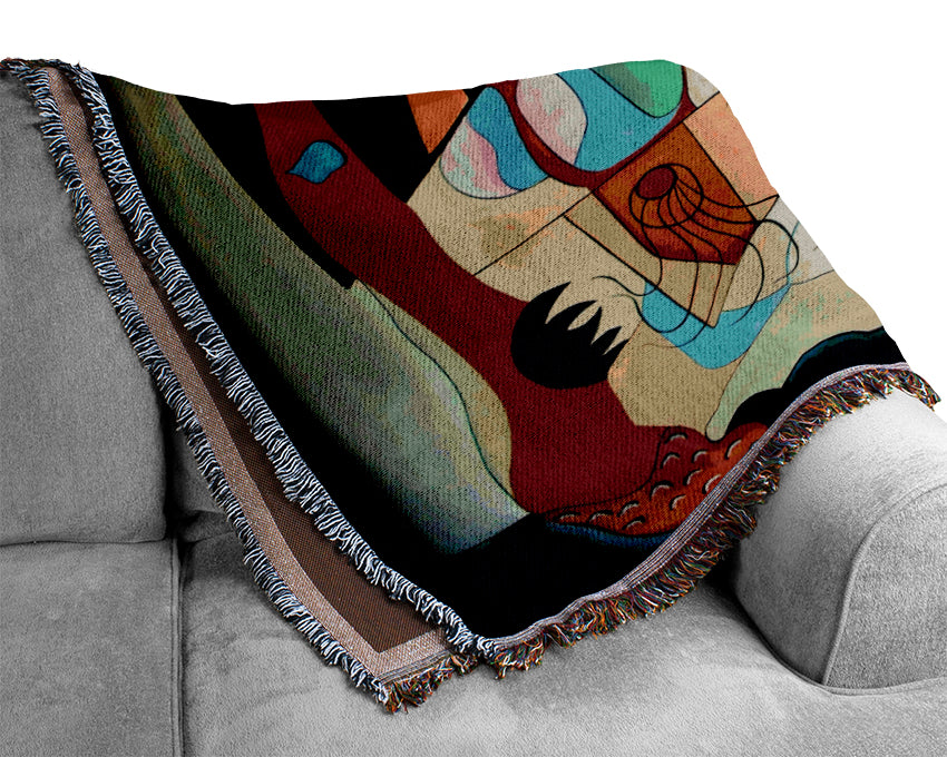 Animal Patterns Woven Blanket