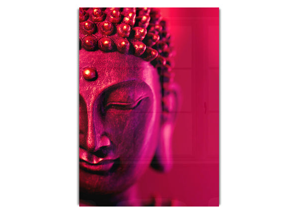 Buddha Gesicht Rosa