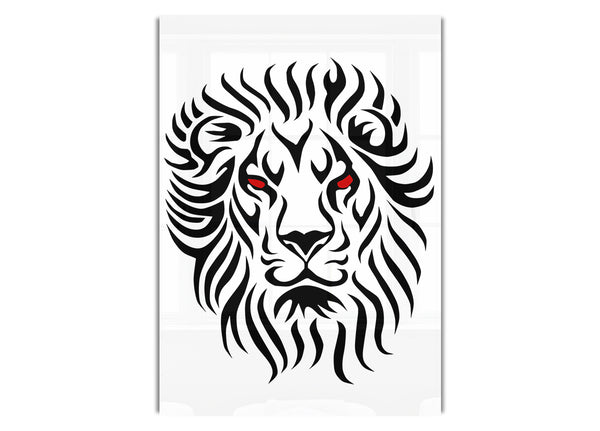 Fierce Lion Eyes Ethnic