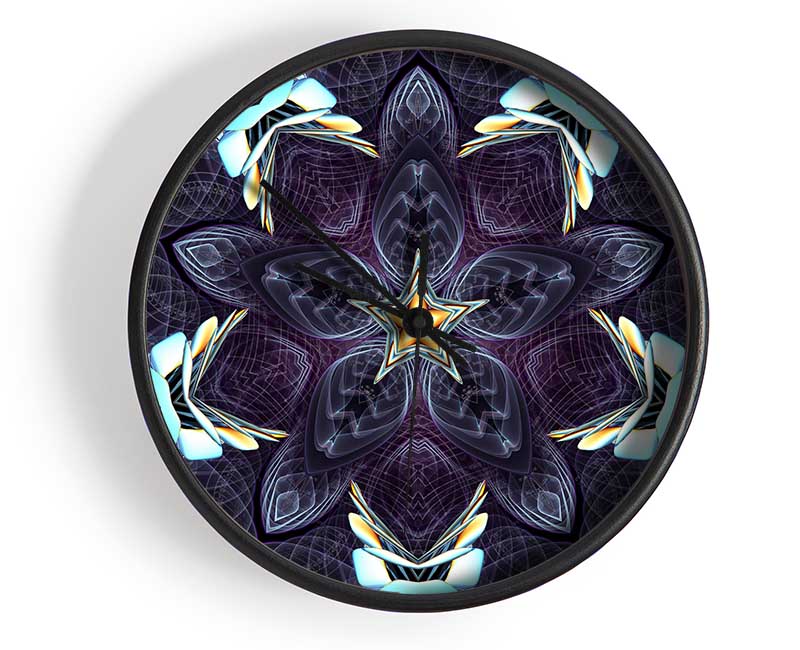 Sacred Geometry Clock - Wallart-Direct UK