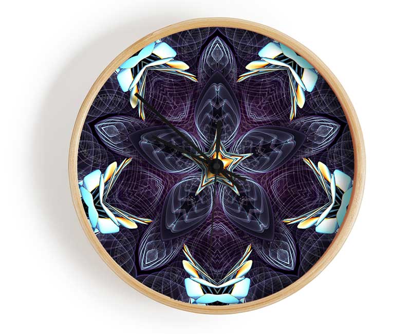 Sacred Geometry Clock - Wallart-Direct UK