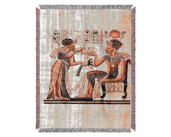 Egyptian Papyrus Woven Blanket