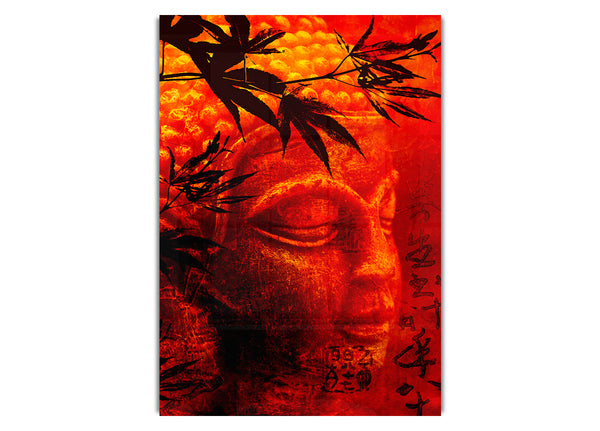 Bamboo Buddha Burnt Orange