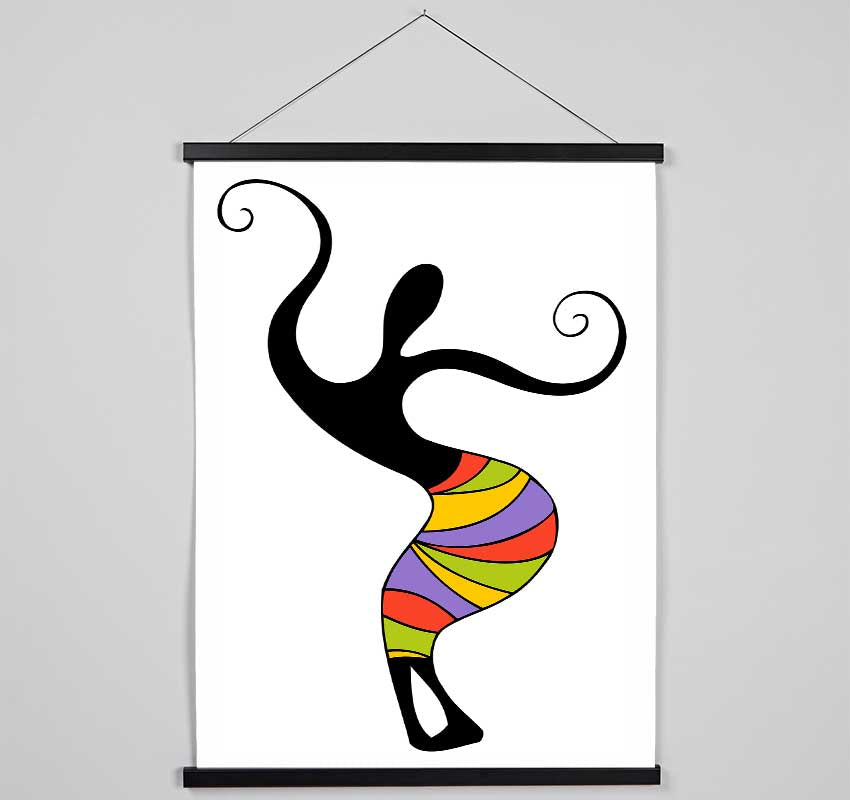 African Tribal Celebrations Hanging Poster - Wallart-Direct UK