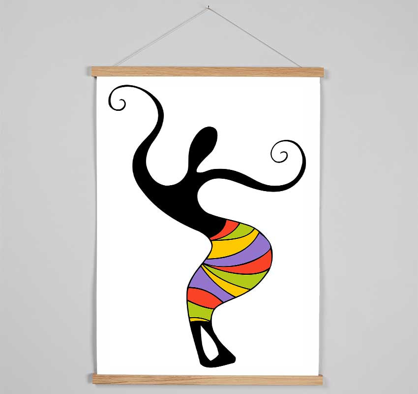 African Tribal Celebrations Hanging Poster - Wallart-Direct UK