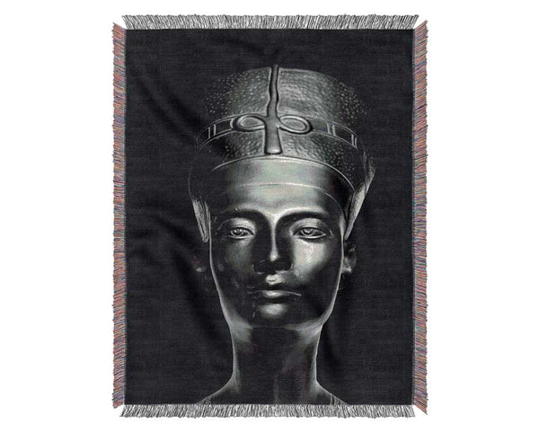 Nefertiti Egyptian Woven Blanket