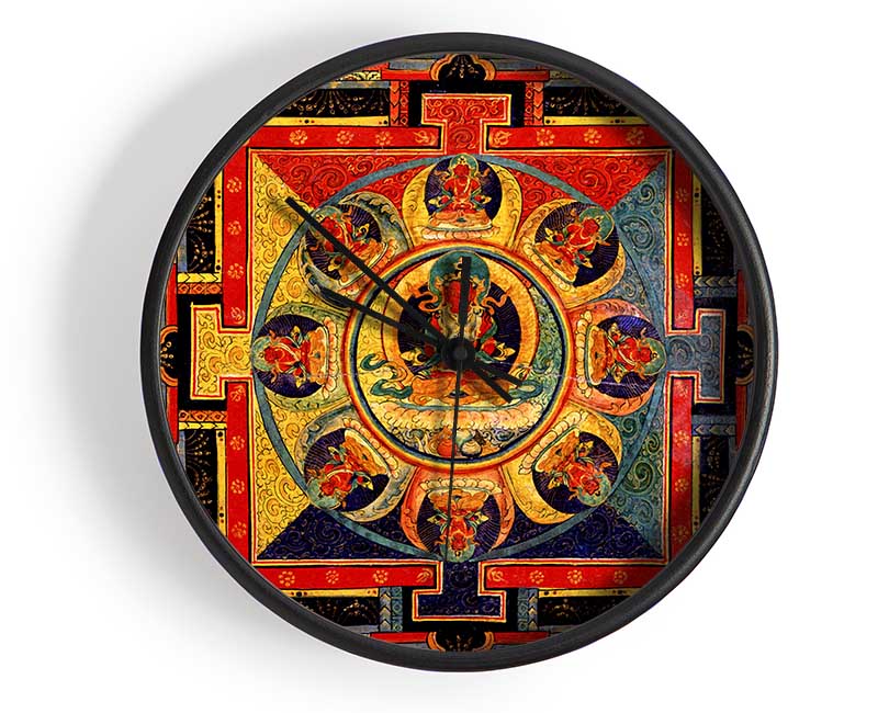 Amitayus Clock - Wallart-Direct UK