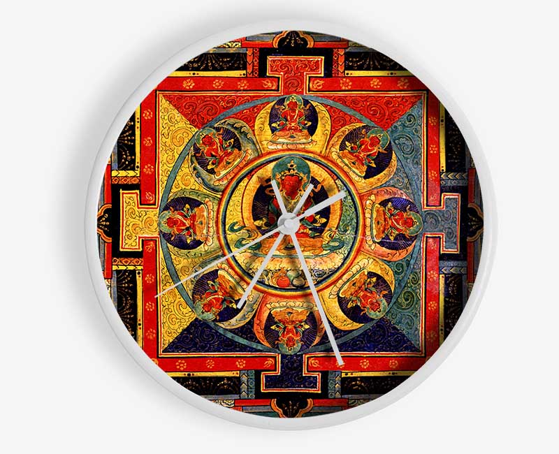 Amitayus Clock - Wallart-Direct UK