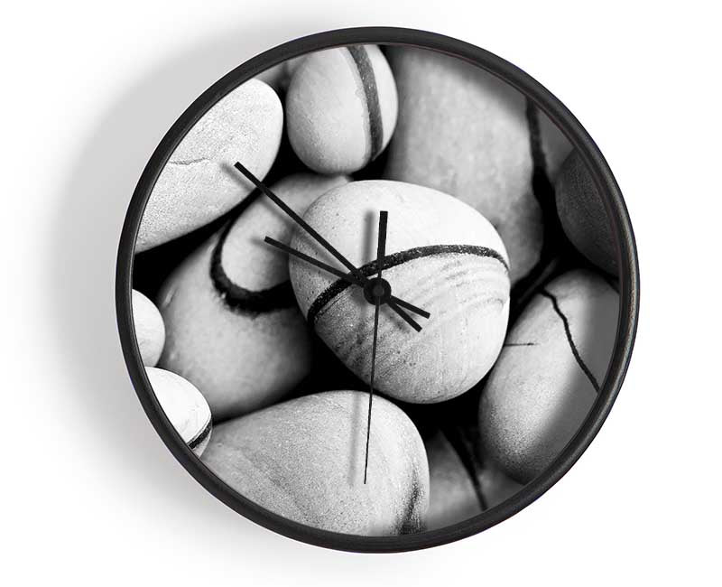 Stone Formation Clock - Wallart-Direct UK