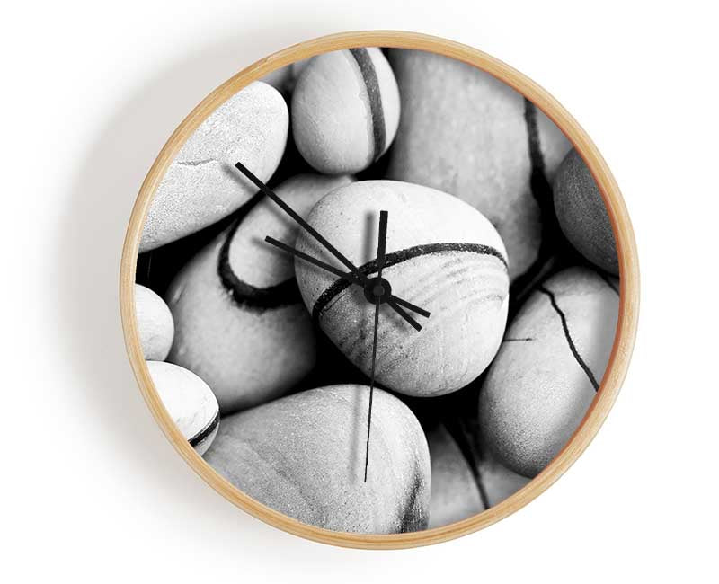 Stone Formation Clock - Wallart-Direct UK