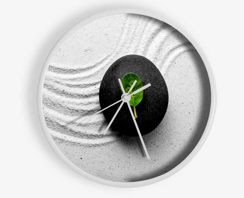 Zen Garden Pebble Clock - Wallart-Direct UK