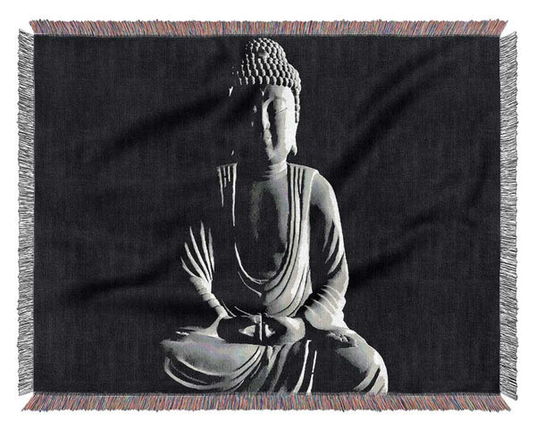 Buddha Light Woven Blanket