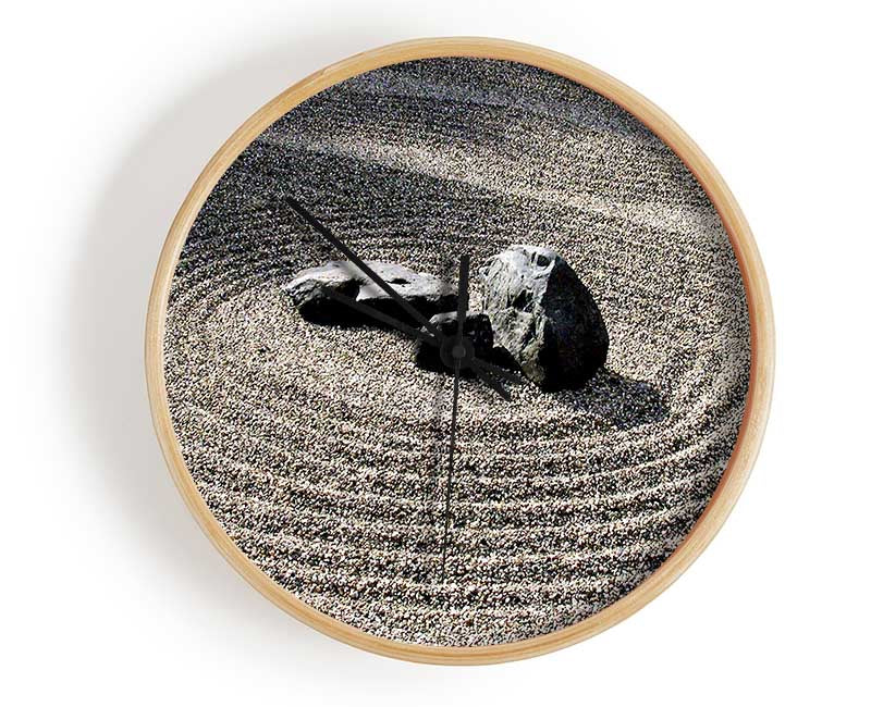 Stone Crop Clock - Wallart-Direct UK