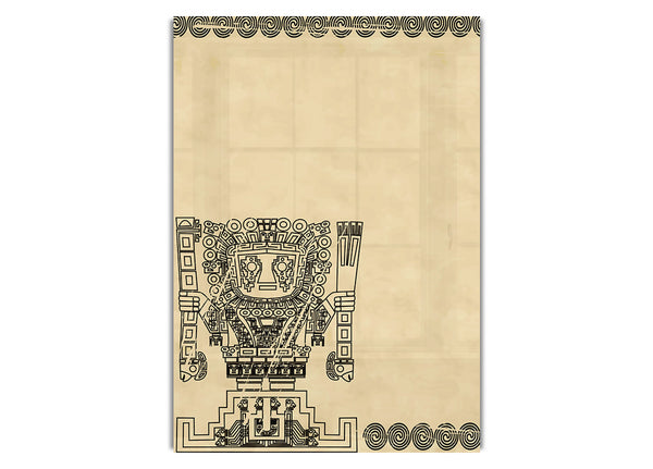 Mayan Tribal Art Ethnic