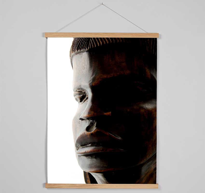 Stunning African Carving Hanging Poster - Wallart-Direct UK