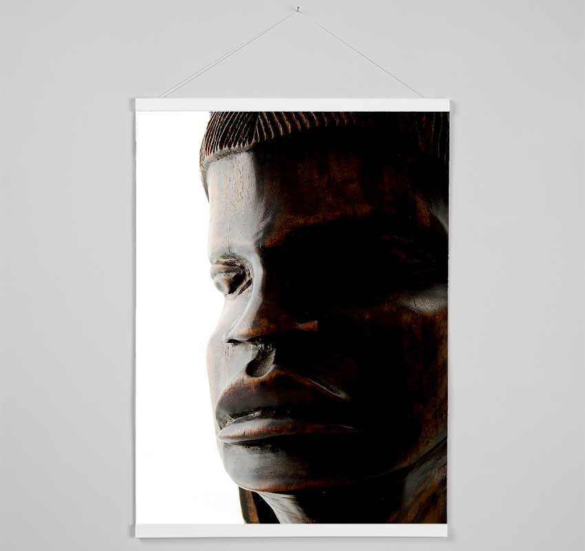 Stunning African Carving Hanging Poster - Wallart-Direct UK