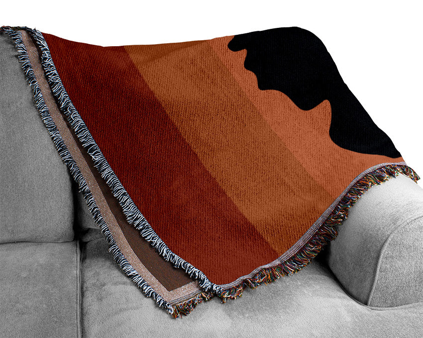 Shading From The African Sun Woven Blanket