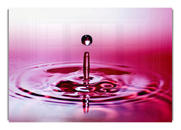 Red Water Droplet