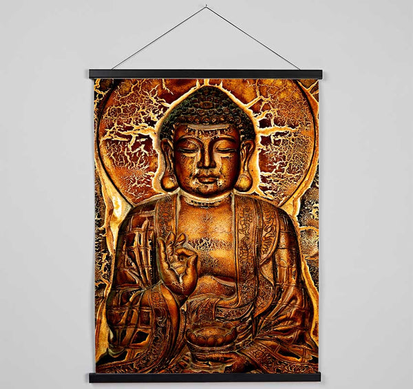 Hindu God Gold Hanging Poster - Wallart-Direct UK