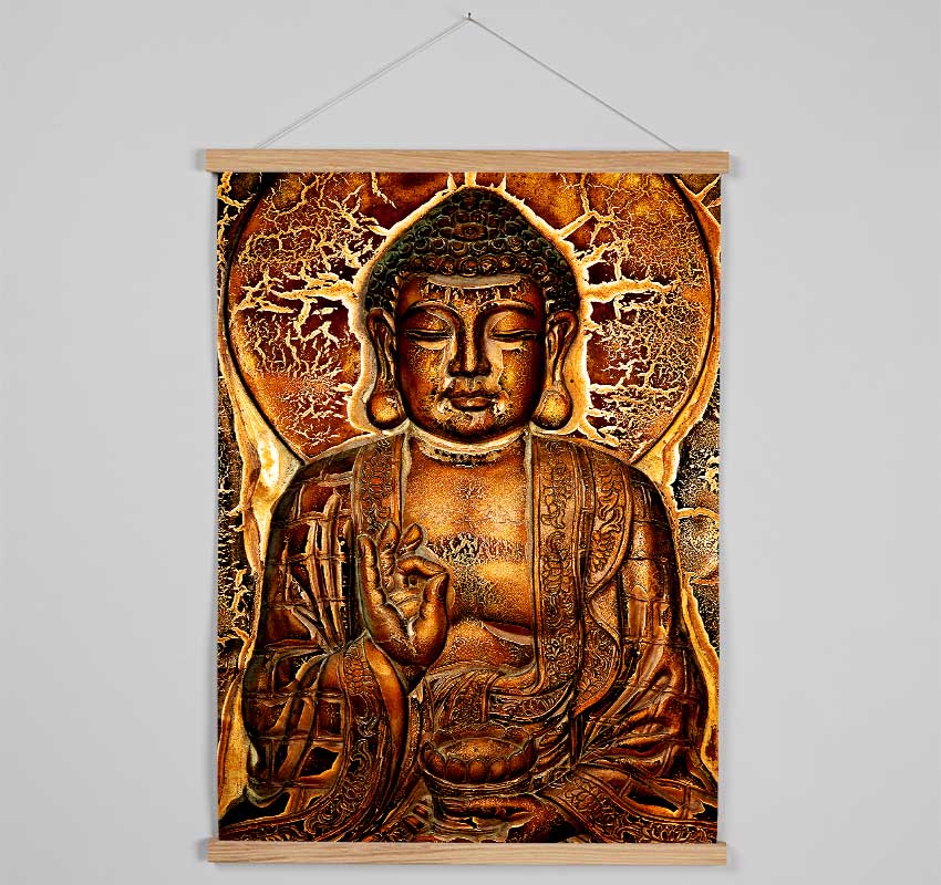 Hindu God Gold Hanging Poster - Wallart-Direct UK