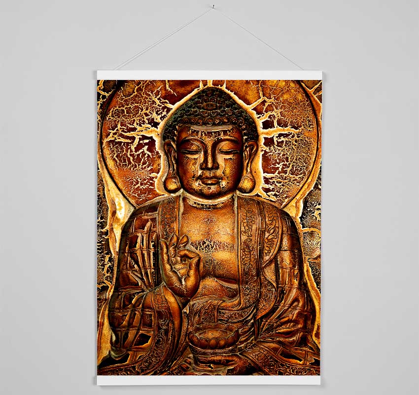 Hindu God Gold Hanging Poster - Wallart-Direct UK