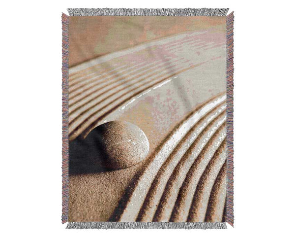 The Garden Of Zen Woven Blanket