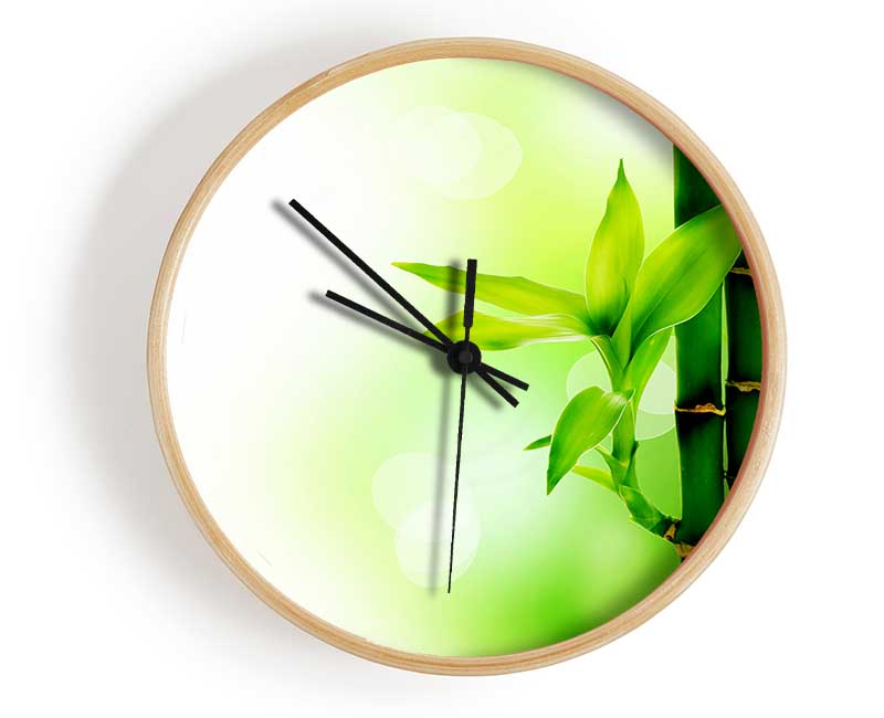 Bamboo Perfection Clock - Wallart-Direct UK