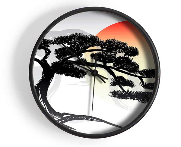 Bonsai Tree Clock - Wallart-Direct UK