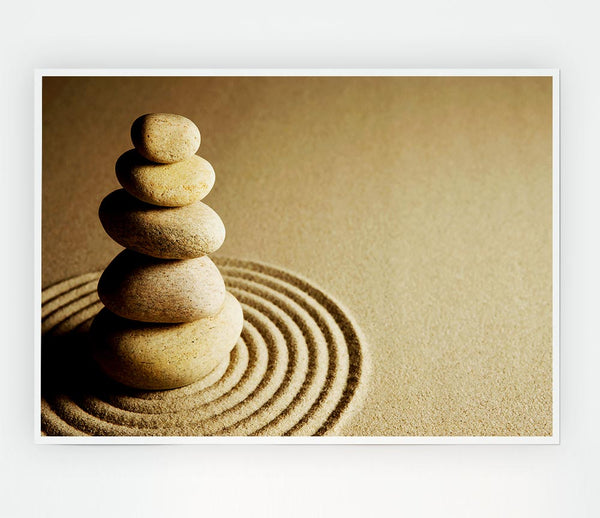 Just Balance Print Poster Wall Art