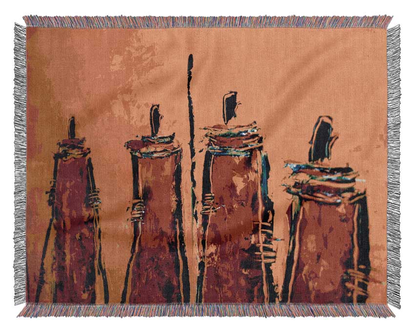 Masai Tribe Woven Blanket