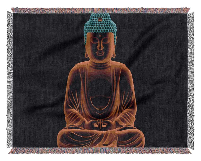 Lord Buddha Woven Blanket