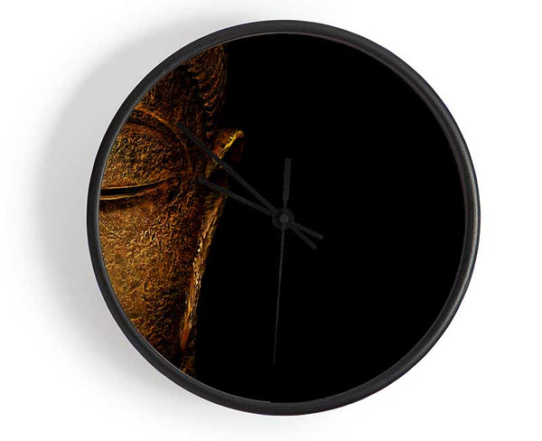 Buddha Profile Clock - Wallart-Direct UK