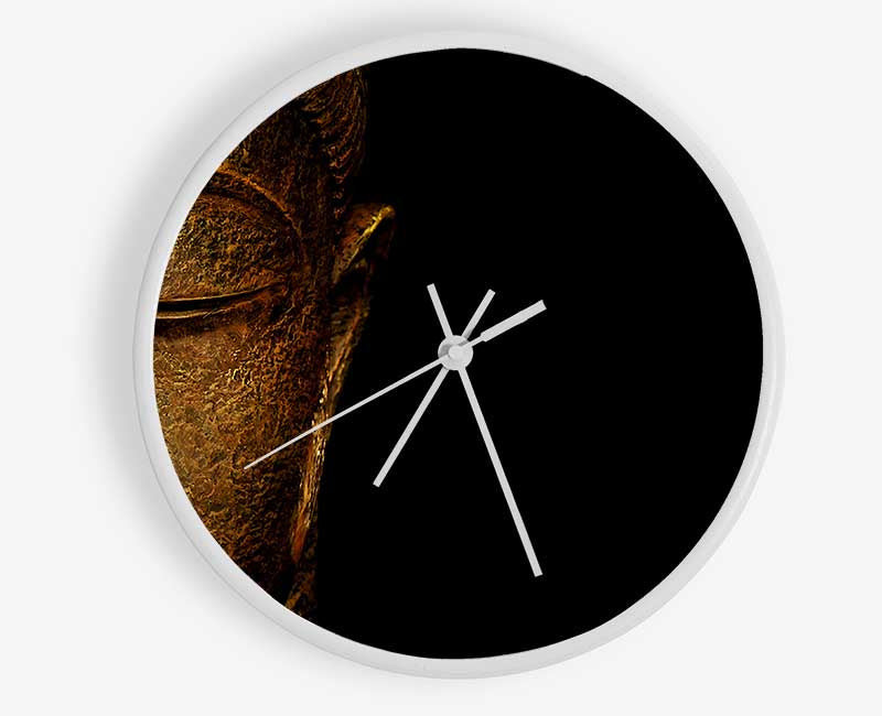 Buddha Profile Clock - Wallart-Direct UK