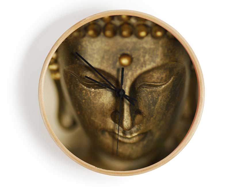 Buddha Face Temple Clock - Wallart-Direct UK