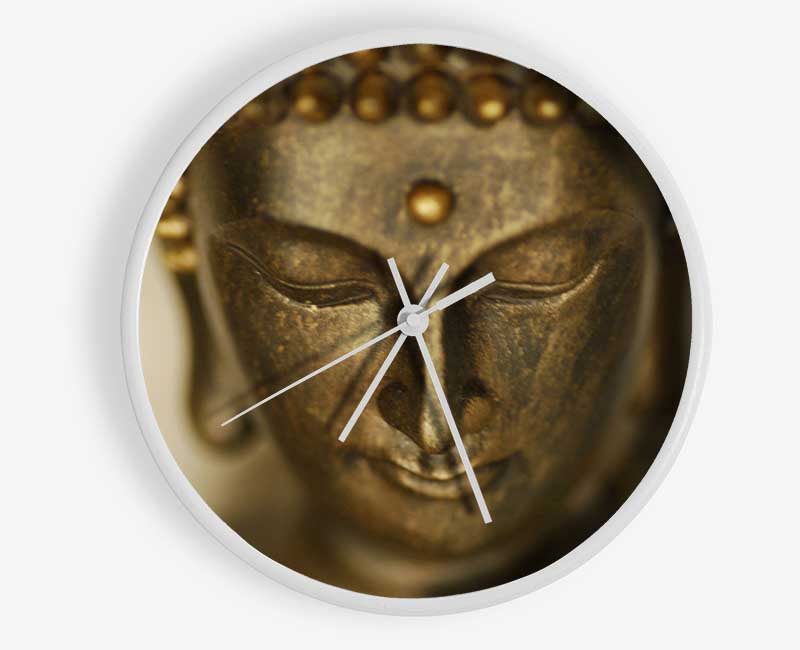 Buddha Face Temple Clock - Wallart-Direct UK